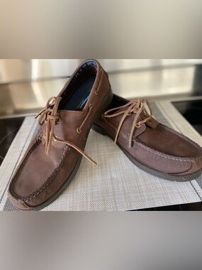 Timberland Earthkeepers Kia Wah Bay 2  Eye Boat Shoes Men's Size 11 Brown EUC